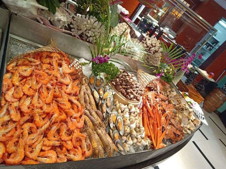 Dongguan Goodview Hotel Sangem Qiaotou Nhà hàng bức ảnh